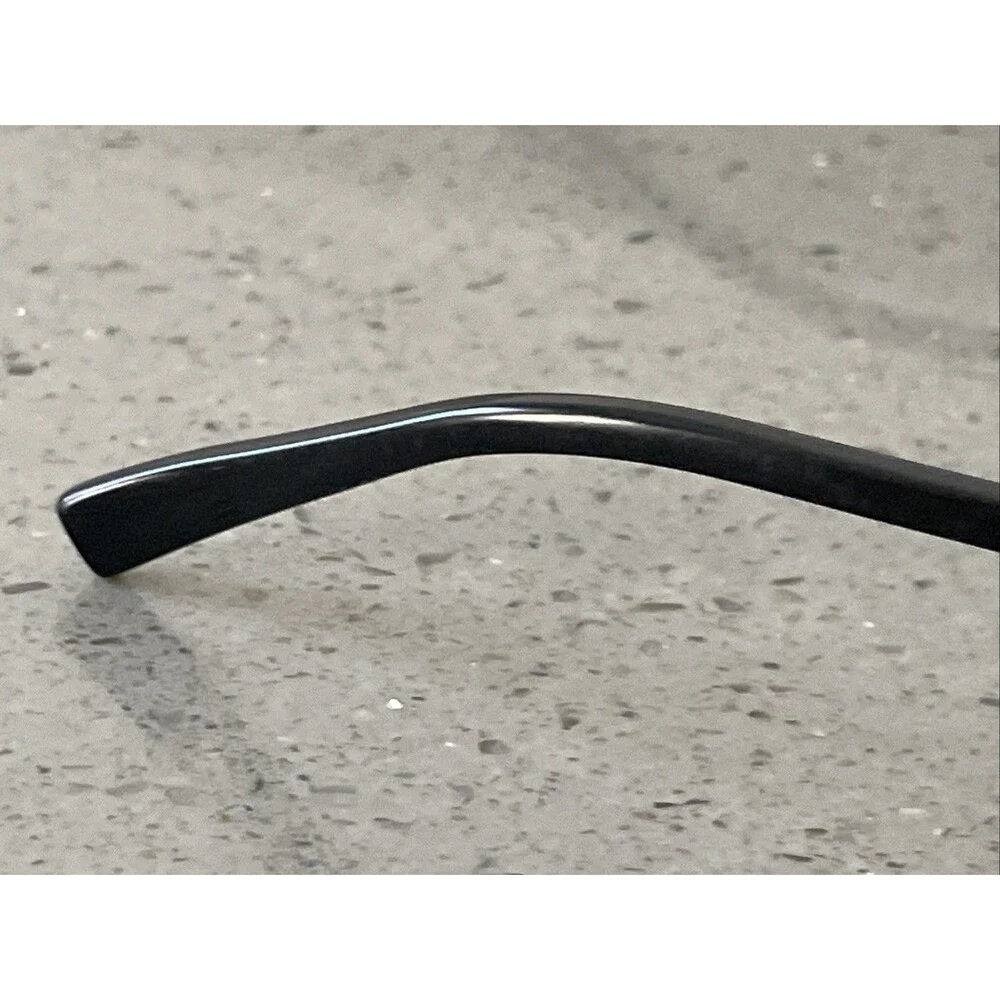 Levi Strauss Eyeglasses Frames ONLY LS108 52 18 135 BLK Half Rim Flex Black